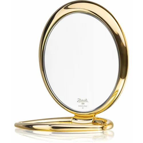 Janeke Gold Line Table Double Mirror kozmetičko ogledalce Ø 130 mm