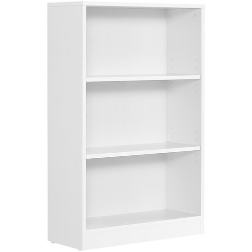 Songmics Knjigarna 3 predelki 24x60x93 cm Bela, (5000250087) Slike