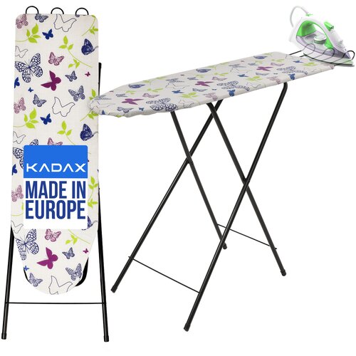 KADAX Zložljiva likalna deska 100x30 cm Lahek nosilec za likalnik Standard, (5000351478) Slike