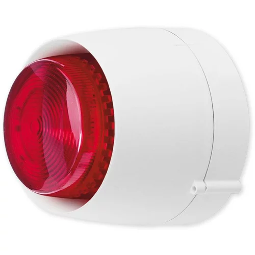 Detectomat VTB 32 DB W bijelo/crveno - vanjska svjetiljka sa sirenom