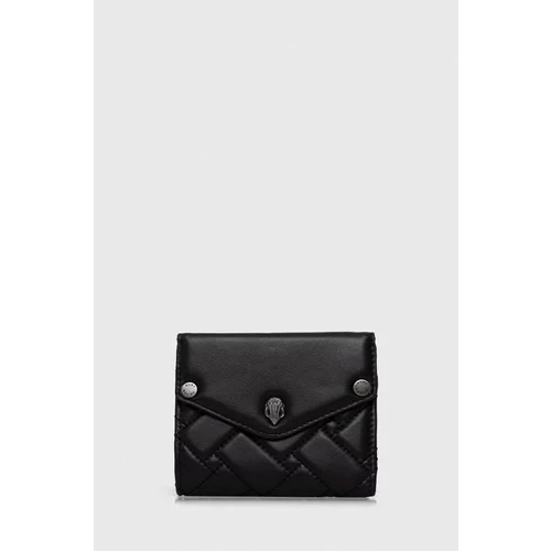 Kurt Geiger London Usnjena denarnica ženski, črna barva