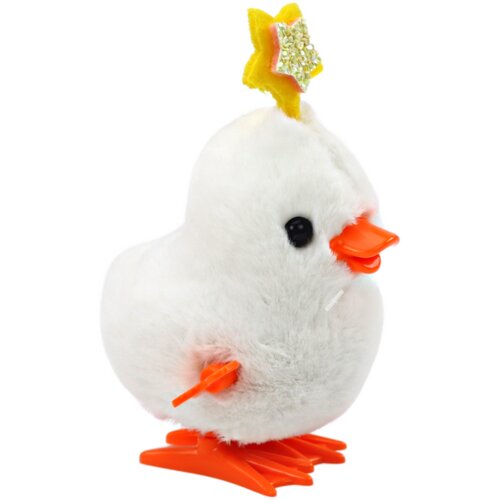  Chicken White Hen With Star White Clockwork Jumping Slike