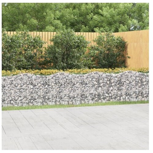  Lučna gabionska povi&scaron;ena gredica 800x50x100cm pocinčano željezo Cijene