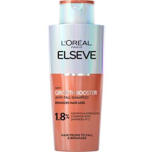 L&amp;acute;Or&amp;eacute;al Paris Elseve Growth Booster Anti-Fall Shampoo 200 ml &amp;scaron;ampon izpadajoči lasje unisex Slike