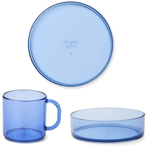 Liewood komplet jedilni set Siva tritan surf blue Cene