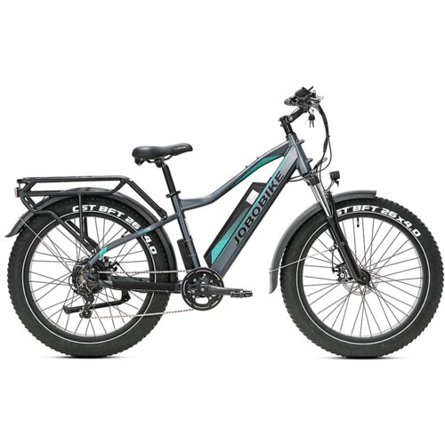 JOBOBIKE Električni fatbike za moške Robin, za vse terene, Bafang 250W, 48V 13Ah baterija, črno-zelena, (5000008863) Cene