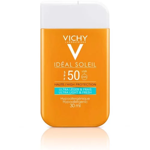 Vichy Ideal Soleil ZF50, mleko za zaščito pred soncem v žepnem pakiranju