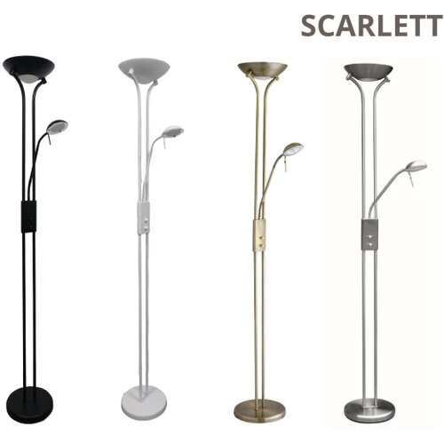  Brilagi - Prigu&amp;scaron;iva stojeća lampa SCARLETT 1xR7s/230W/230V + 1xG9/40W bronzana Slike