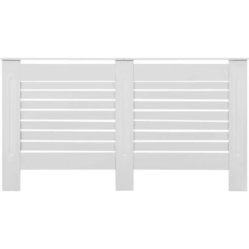  pokrovi za radiatorje 2 kosa 152x19x81,5 cm mediapan Slike