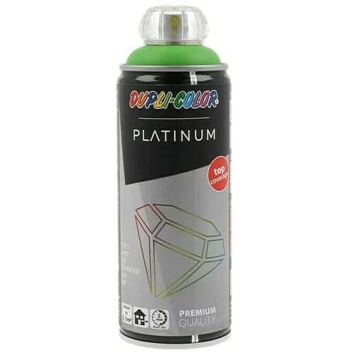 Dupli color Platinum Sprej s lakom u boji (Zelene boje, 400 ml, Svilenkasti sjaj)