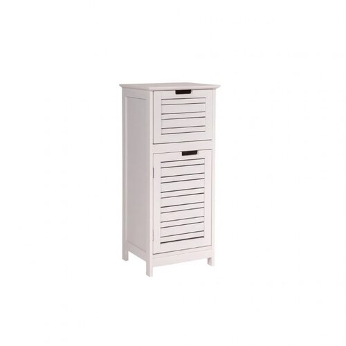  Kupaonski ormarić vrata+ladica MDF MIAMI BIJELA 9902300 Slike