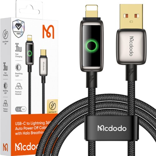 McDodo USB-A NA LIGHTNING KABEL ZA IPHONE 7 8 X 1,2 M VAREN, (5000334560) Cene