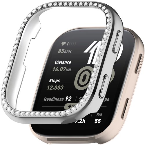 INF primerno za amazfit Bip6 (A2435) za&scaron;čitni ovitek z enojno vrsto kristalov silver, (5000086105) Cene