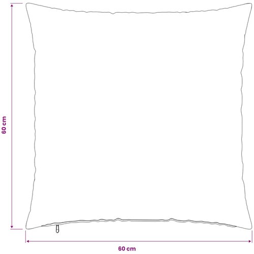  Presvlaka za jastuk 6 pcs HEERLEN Ružičasta 60 x 60 cm Bar&amp;scaron;un Slike