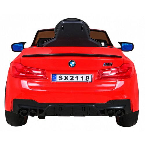  Licencirani auto na akumulator BMW M5 DRIFT - crveni Slike