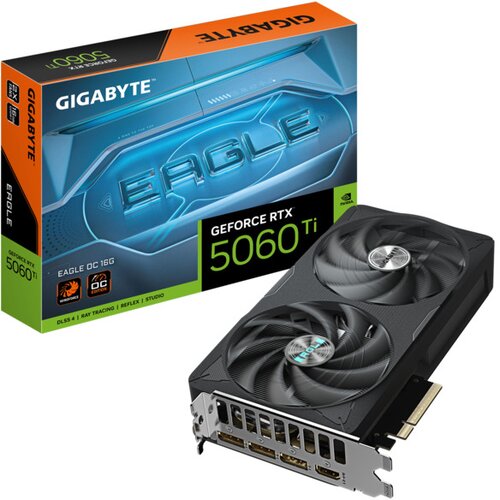 Gigabyte 5060 Ti Eagle OC 16GB16GB GDDR7, 128-bit,3x DP, 1x HDMI Cijene