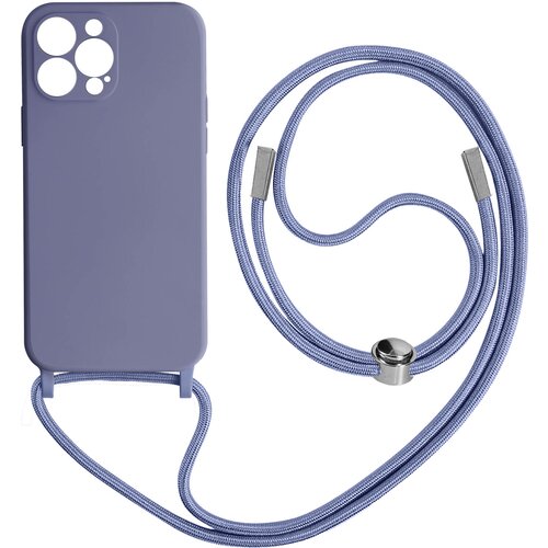 AVIZAR Vrvno ohišje za iPhone 13 Pro Mehak dotik, Lavanda, (5000012867) Cene