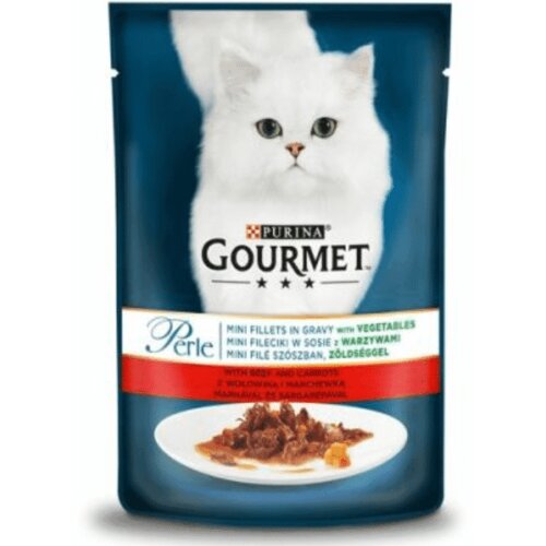 Gourmet Gold gourmet Perle Mini Fileti U Sosu Govedina - 85 g Slike