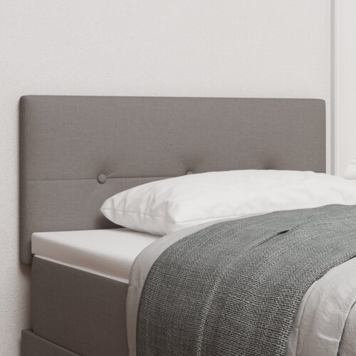  LED vzglavnik z gumbi, taupe, 100 cm, blago, (22051306) Cene