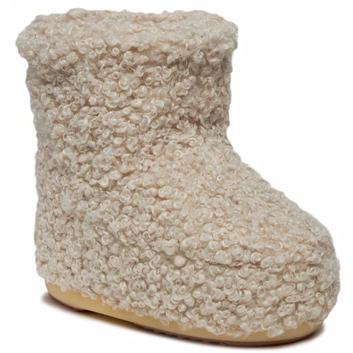 Moon Boot Škornji za sneg Low Faux Curly 14094500002 Cream 002