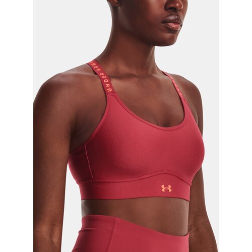 Under Armour Bra UA Infinity Mid Covered-RED - Women Slike