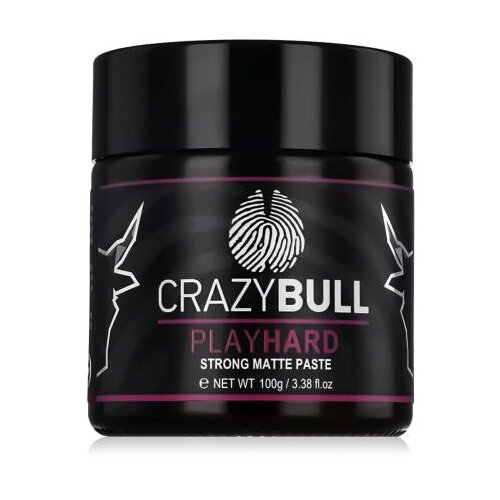 Crazy Bull Play Hard Strong Matte Paste krema za lase 100 g za mo&scaron;ke Cene