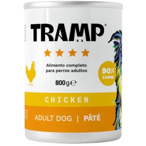 TRAMP 4* Dog Pate Chicken - pa&scaron;teta za odrasle pse s pi&scaron;čancem, 6x 800 g, (5000008045) Cene