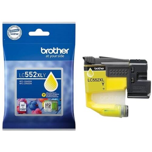 Brother LC-552 xl y kertridž original žuti yellow Slike