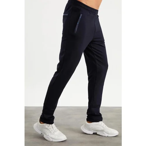 Dewberry 17793 Mens Sweatpants-NAVY BLUE