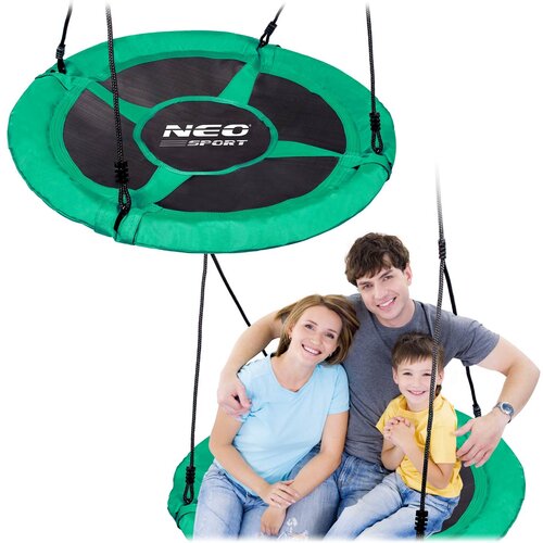 Neo-Sport Swingo XXL Green 95 cm Stork&amp;#039;s Nest Swing - Safe and Fun for Kids, (21740656) Slike