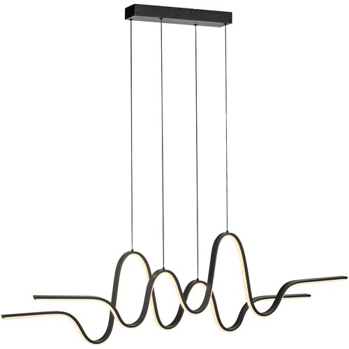 PAUL NEUHAUS Dizajnerska viseča svetilka črna z zatemnitvijo LED Easylift - Altitude Cene