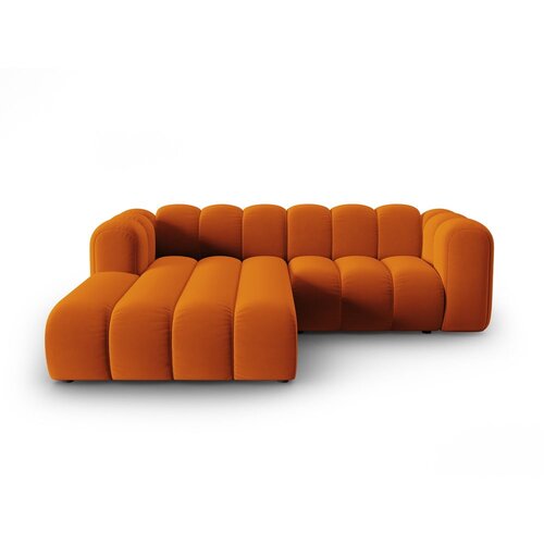 Micadoni Home Oranžna kotna sedežna garnitura (levi kot) Lupine &amp;ndash; Slike