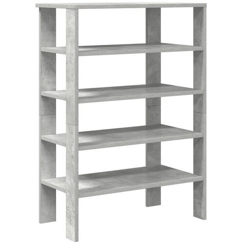 Maison Chic Regal za čevlje - Polica za čevlje betonsko siv 61x32x87,5 cm inženirski les, (21777782) Cene