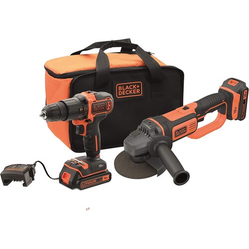Black & Decker NN AKU SET UDARNI VRTALNIK IN KOTNI BRUSILNIK 18V, (20542241) Cene