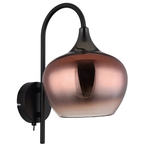 Globo 15548WG - zidna lampa maxy 1xE27/40W/230V bakarna Slike