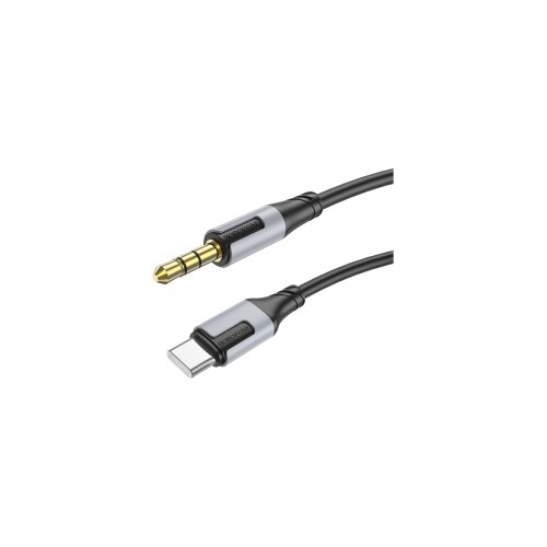  USB audio konverter BOROFONE BL19 Creator digital audio conversion cable Type-C to 3,5mm black Slike