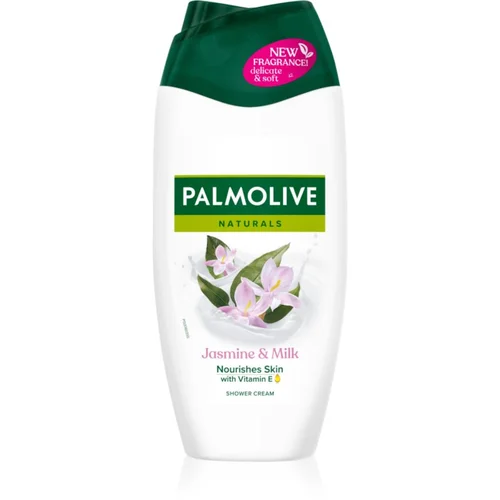 Palmolive Naturals Jasmine & Milk krema za prhanje za nežno in gladko kožo 250 ml