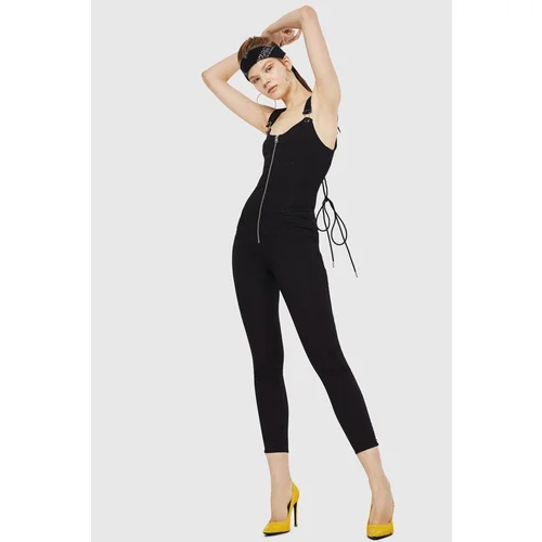 Diesel 9011 S.P.A.,BREGANZE Overalls - DINDERNE OVERALLS black