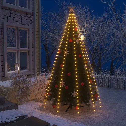 vidaXL mrežna rasvjeta za božićno drvce s 300 LED žarulja 300 cm