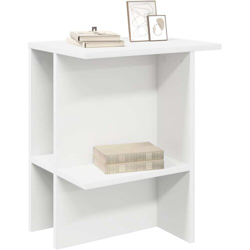  Klubska miza 2 pcs Bela 40 x 30 x 49 cm Inženirski les, (5000295416) Cene