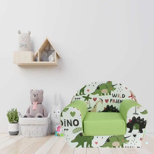  Fotelja bambi na razvlačenje dino - zelena Cene