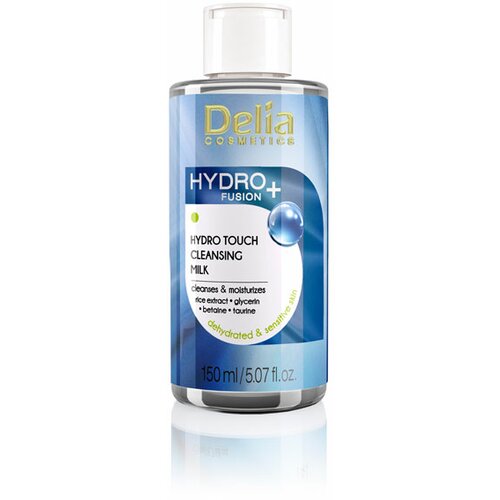 Delia hydro fusion + mleko za čišćenje lica za hidrataciju 150 ml - | kozmo shop online Slike