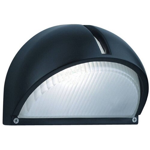 Searchlight Outdoor Zunanja vrtna aluminijasta stenska svetilka z 1 lučjo, črna IP44, E27, (22100663) Cene