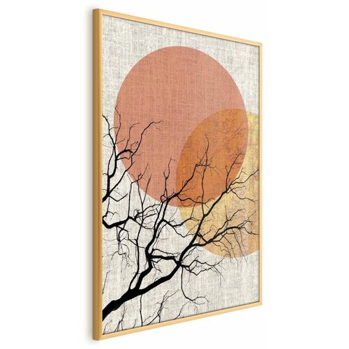  Plakat - Double Moon 29.7x42 Zlatni okvir Cijene