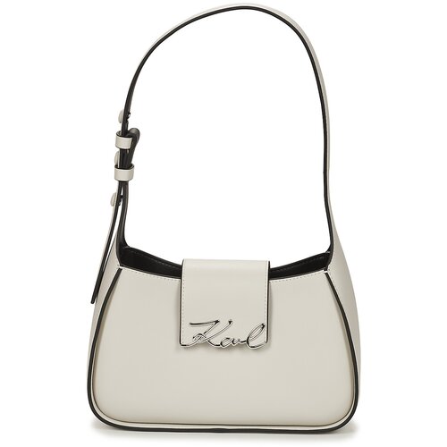 Karl Lagerfeld Torbice za na ramo K/SIGNATURE SM SHOULDER BAG Bela Slike