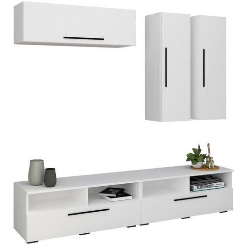 MID.YOU Dnevni Regal Arila, Bela, 5-Delno Cene