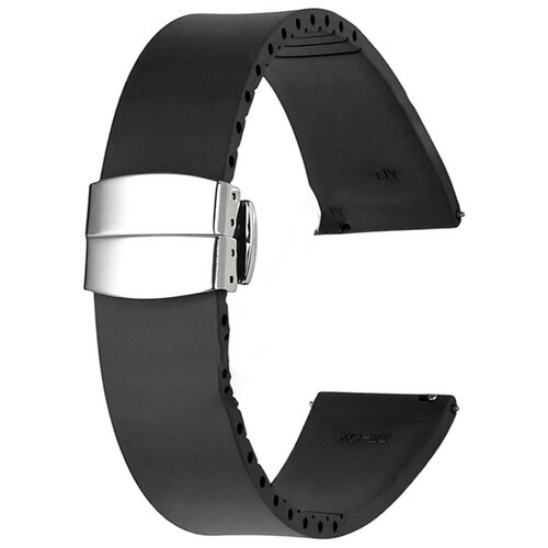 INF Pa&scaron;ček za uro - zračen in vodoodporen Black 19 mm, (21605551) Cene