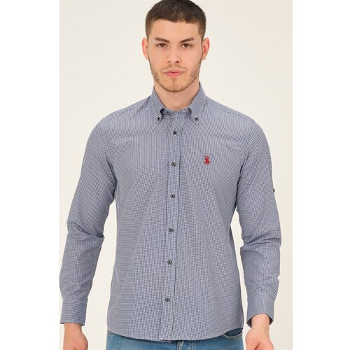 Dewberry G776 MEN'S SHIRT-NAVY BLUE Cene