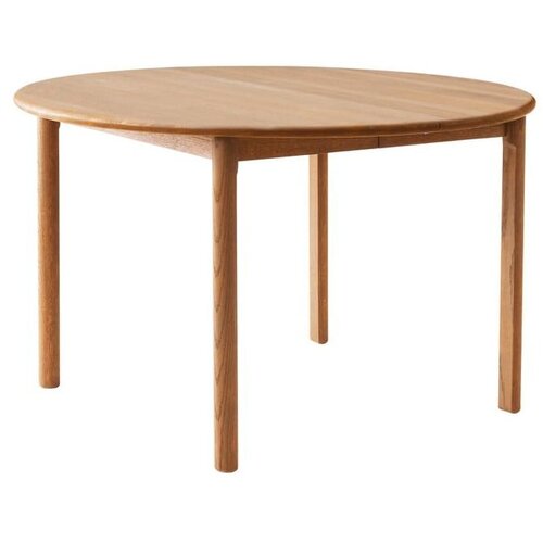 Hammel Furniture Okrugao pro&amp;scaron;iriv blagovaonski stol od punog hrasta u prirodnoj boji &amp;oslash; 120 cm Noor &amp;ndash; Slike