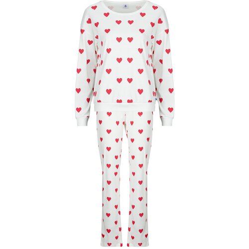 Petit Bateau Pižame &amp;amp; Spalne srajce PYJAMA CUR Bela Slike